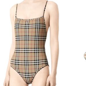 Authentic Burberry one piece swim….. reposh